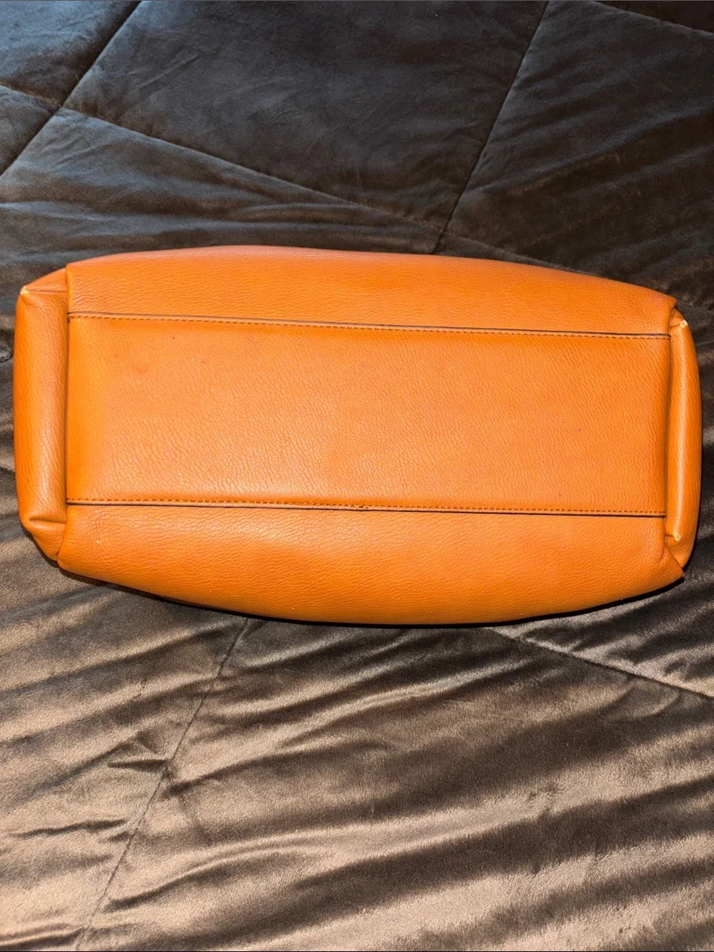 kate spade caramel tan leather satchel